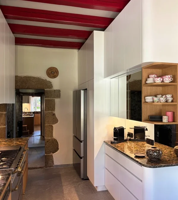 Malouinière – Réhabilitation de la cuisine d’une malouinière du XVIᵉ siècle